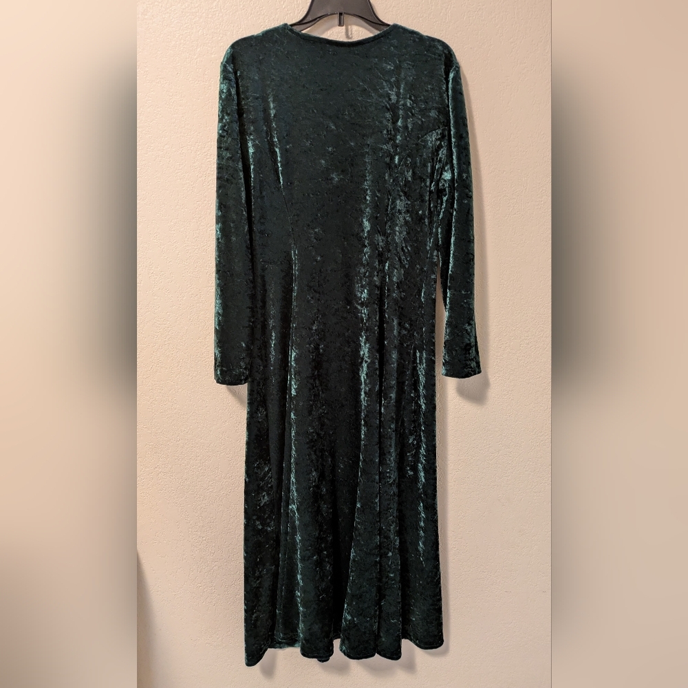 Brett Alixander Crushed Velvet Dress - Picture 2 of 4